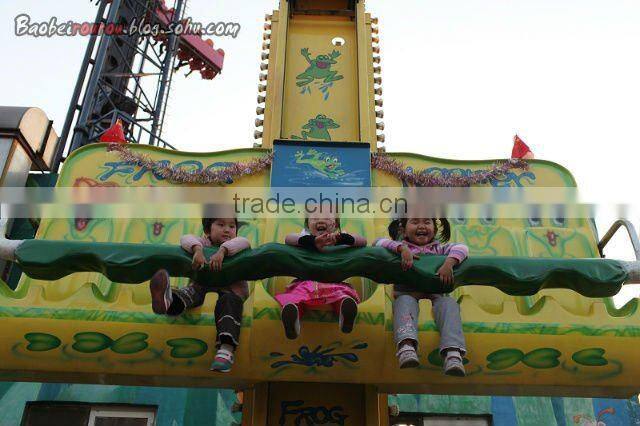 Hot sale!!! New Arrival ! Amusement park equipment lovely game frog jumping