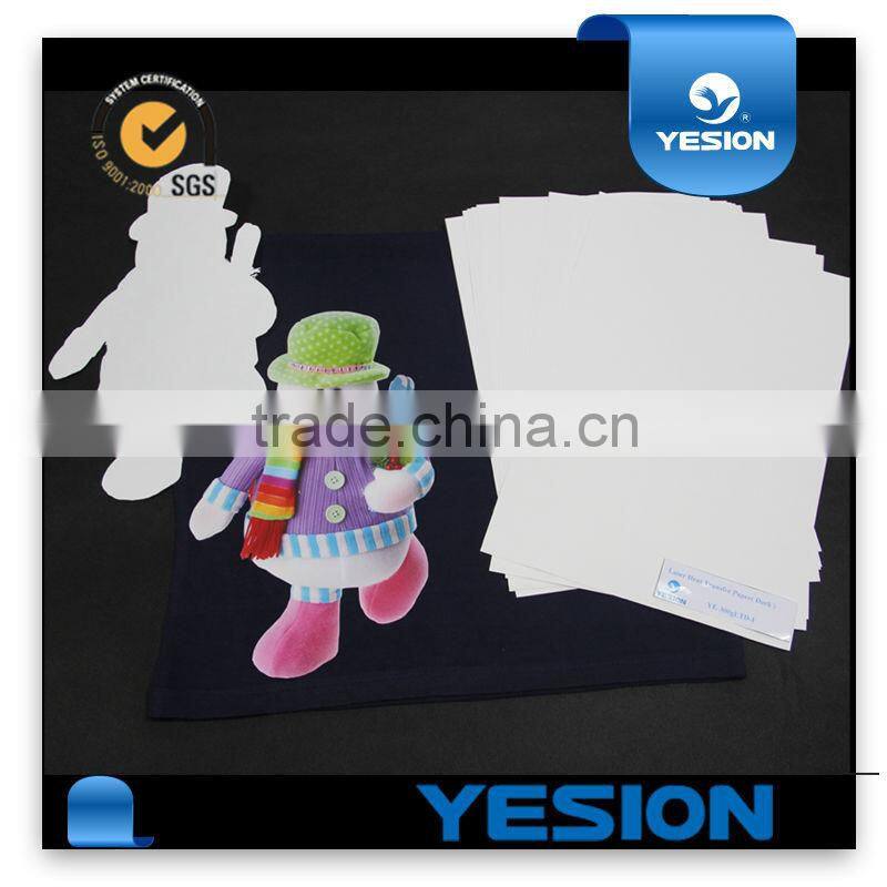 Yesion Best Quality Inkjet Printing Light Aand Dark Transfer Paper For CottonT-shirts