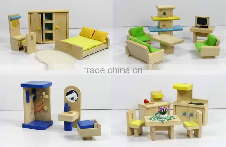 Wooden Toy lWooden Miniature Furniture