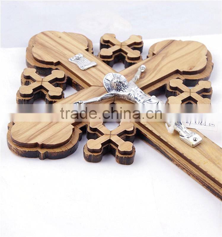 christian art gifts holy cross wood design