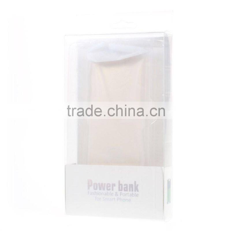 8000mAh Metal Power Bank Charger Dual USB Output Shake Control for iPhone/for Samsung/for Sony/for HTC/ for Xiaomi