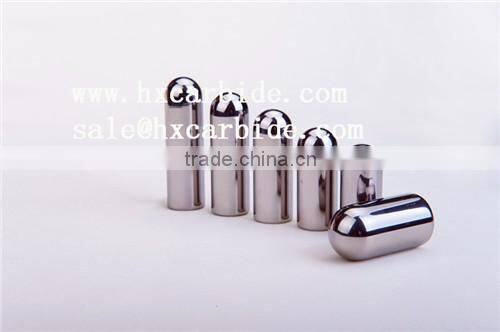 Factory offer high wear and tough spherical tungsten carbide tips for Roller crusher mining drill bits