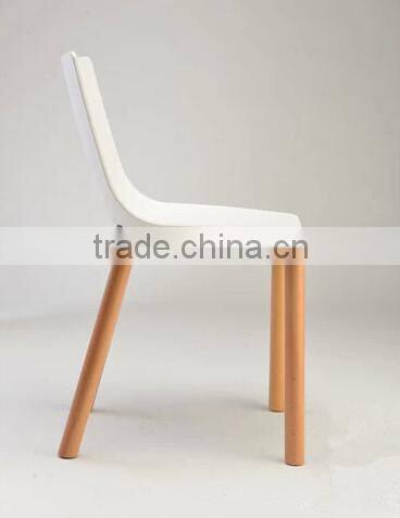 Modern Outdoor Leisure Wooden Leg Chair For Sale