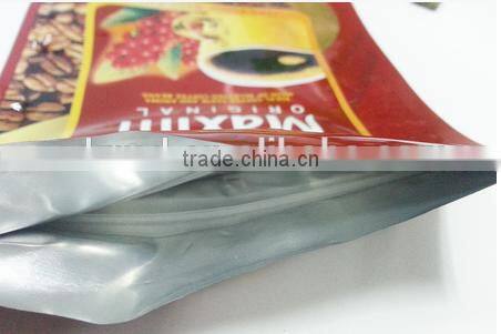 New hot products design your own plastic coffee bags with zipper
