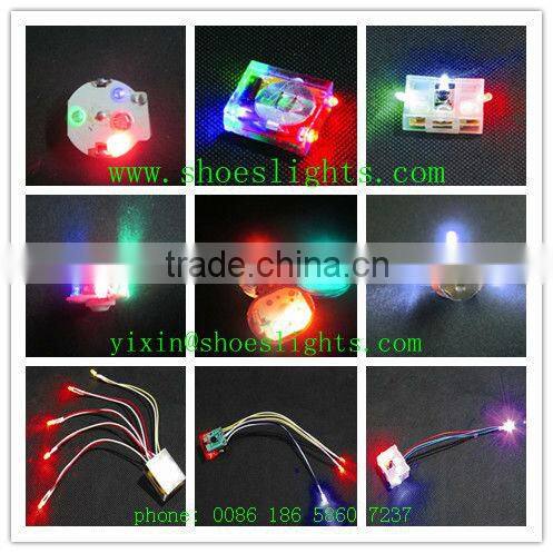 OEM custom led flashing clothes apparel light