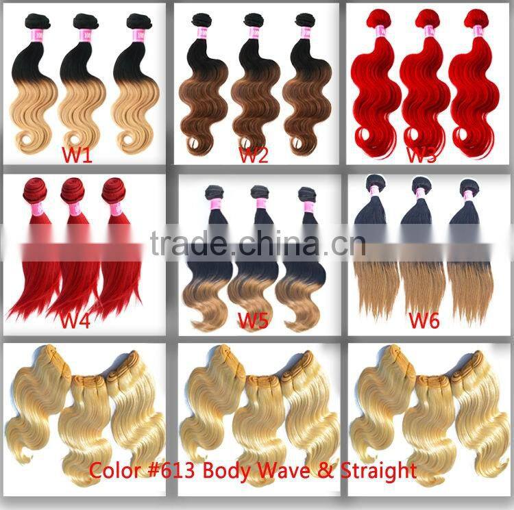 New Arrival AAAAA Indian Virgin Human Hair Body Virgin Indian Hair