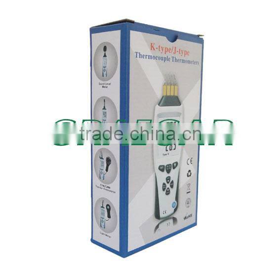 Four channels contact Thermocouple thermometer HT-8626 Sensors measuring temperature