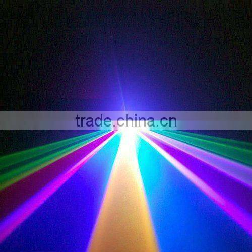 RGB sky beam colorful laser show