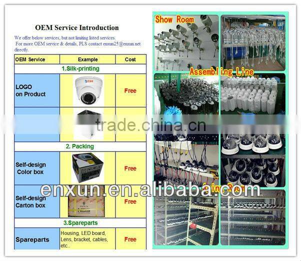 ES500-MR-2408K2/H 1/4'' 800TVL CCTV camera 48 leds