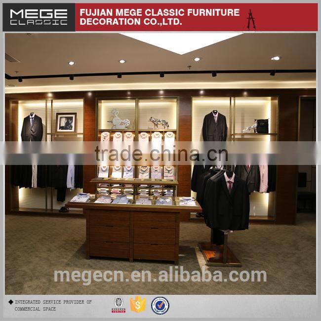 Retail Clothes Store Flooring Display Stand Design