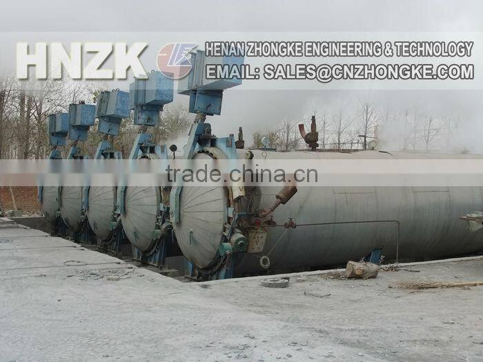 aerated autoclaved concrete aac plant