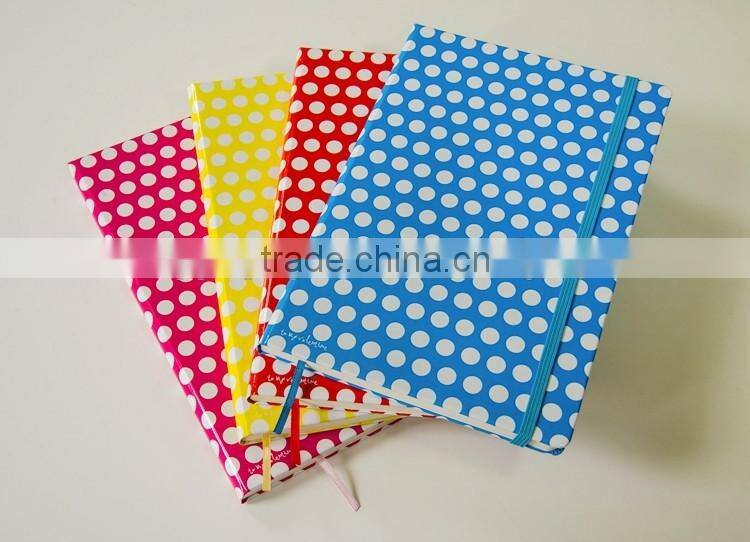 Promotional portable business or student journal paper hardcover notebook