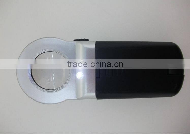 High quality reading foldable LED light magnifying glass