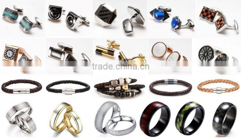China carbon fiber jewelry manufacturers unique design carbon fiber jewelry for men