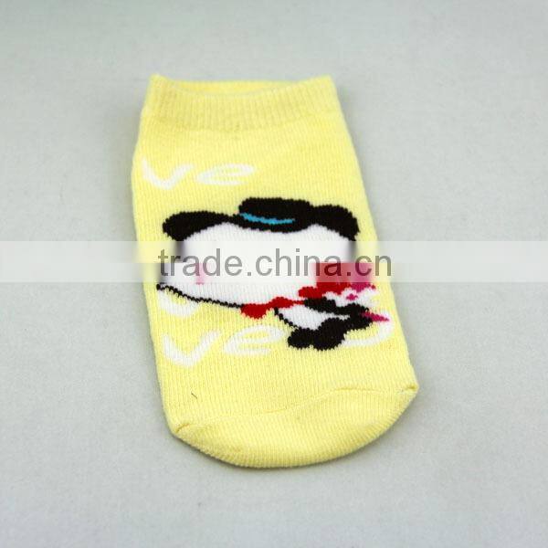 GSB-31A Wholesale cotton cozy cartoon tube socks for baby girl
