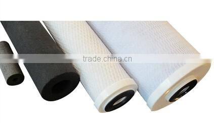 CTO coconut shell activated carbon filter cartridge/jumbo size carbon block filter