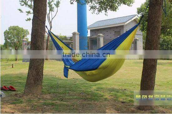 Multiple color available nylon parachute hammock hot selling