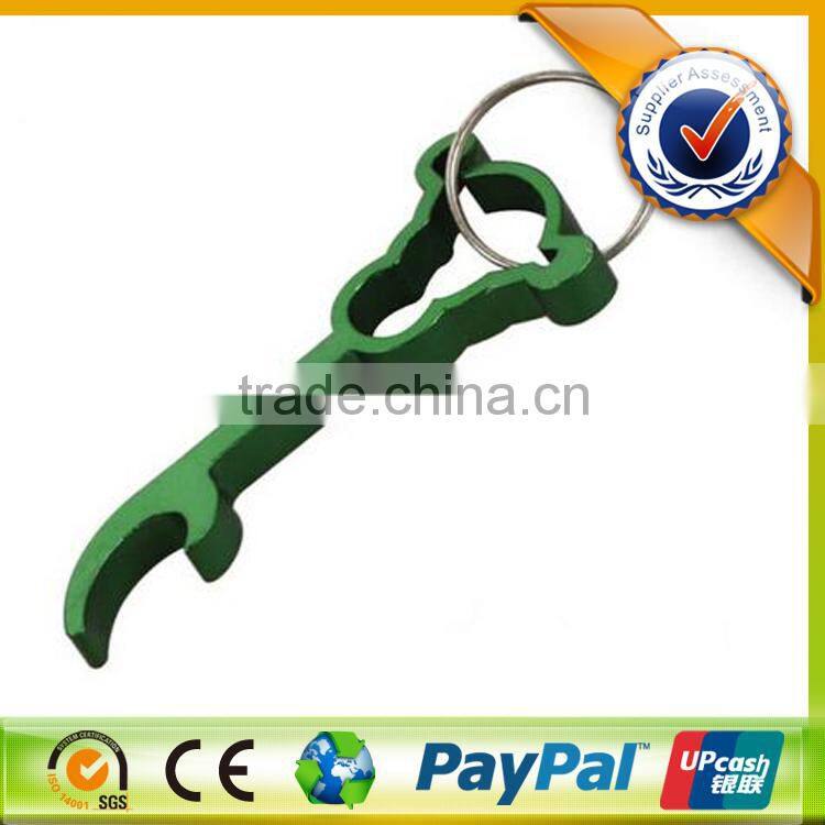 Metal Aluminum Custom Keyring for Bottle Beer Opener