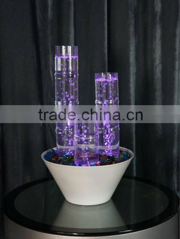 colorful Lucky Bubble Fountain with LED color changing