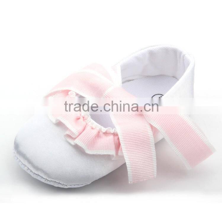 Fashion Girl Dress Shoes Pink Lace Baby Shoes