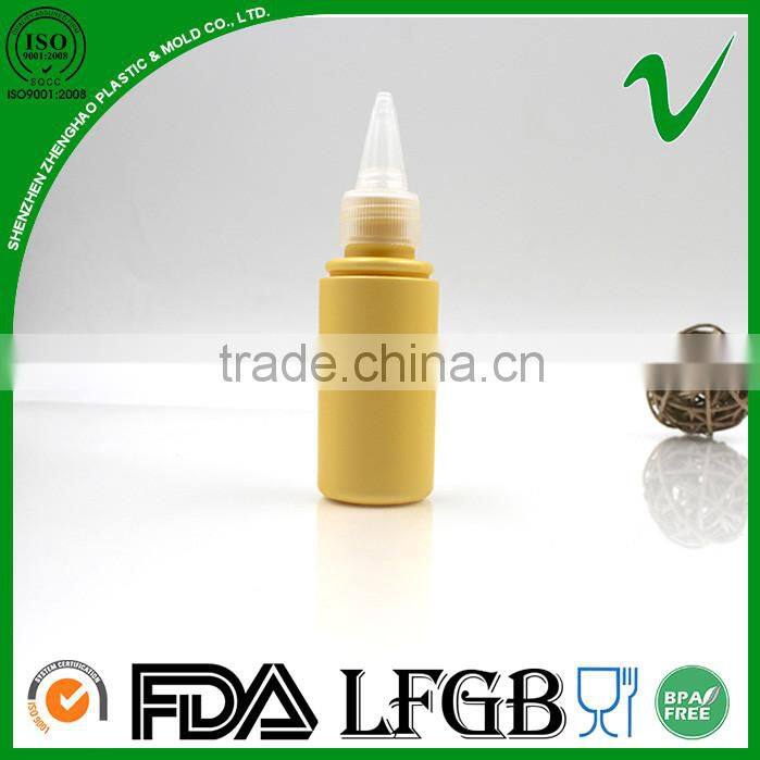 custom high quality wholesale pet plastic dropper bottles with screw cap
