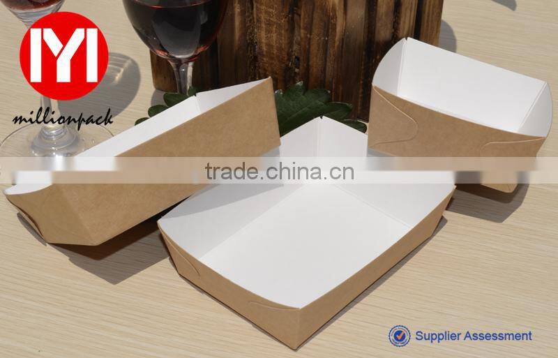 food grade new product hot dog paper tray