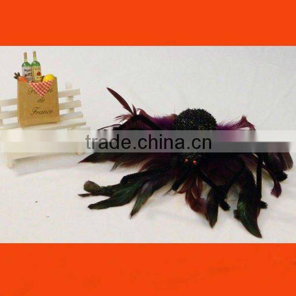 Hot sexy colorful feather handband for Masquade party girls