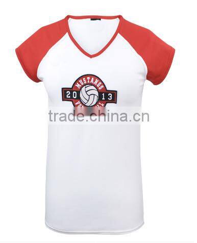 High quality sublimated girls volleyball uniform inflatable volleyball jersey volleyball set