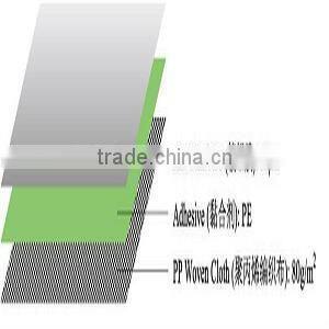 aluminum metallized film laminated with woven fabric costing