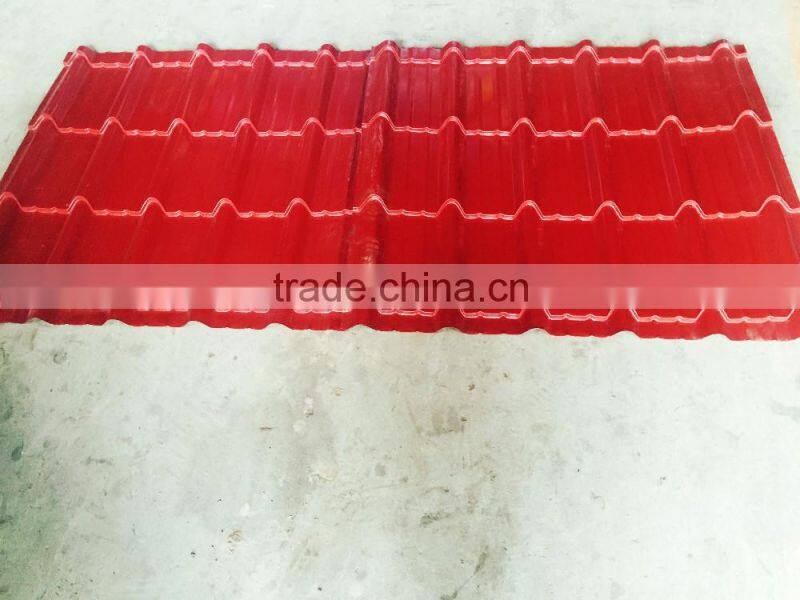 hydraulic cutting Automatic color steel roll forming machine for Philippines for roofing sheet