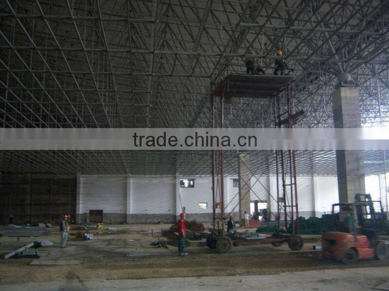 a large gymnasium ceiling grating,sprung roof,workshop ceiling steel grating(20years professional manufacturer)