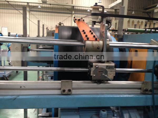 Tire cap strip cutting machine