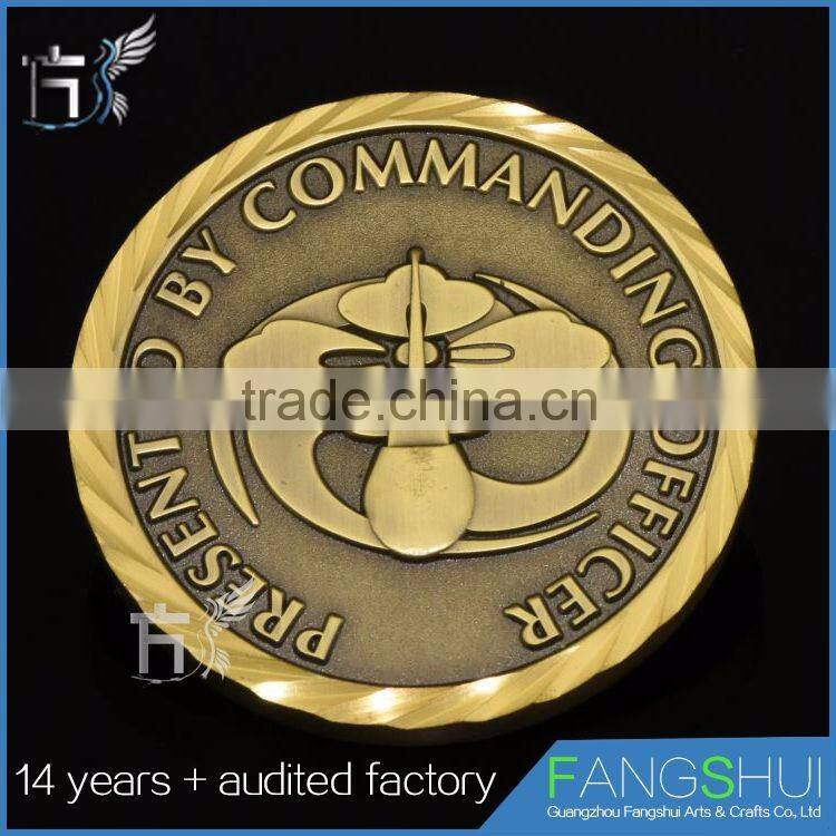 Wholesale fashionable old great wall of china coin hot sale