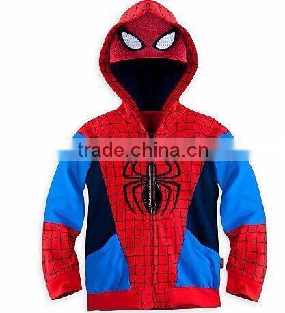 The Avengers, Iron Man Children Hoodies Sweatshirt Boys Spring Autumn Coat Kids Long Sleeve Outwear Baby Clothing Spider man