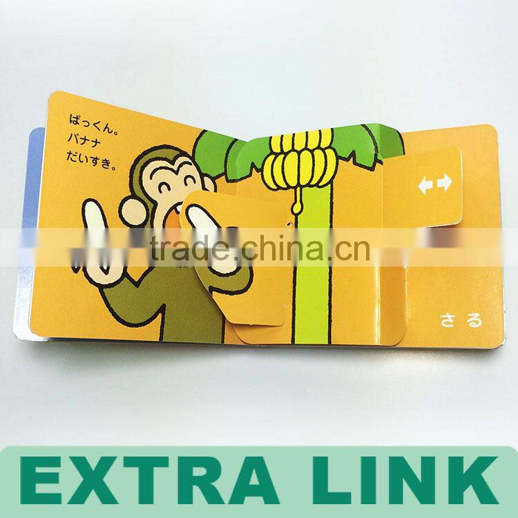 Eco-Friendly Printing Baby Learning Book, Story Books With 3d Effection