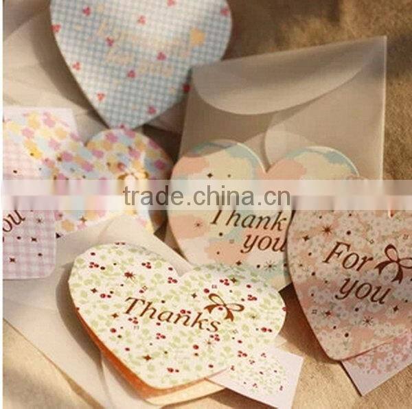 Creative branded 3d paper craft greeting card