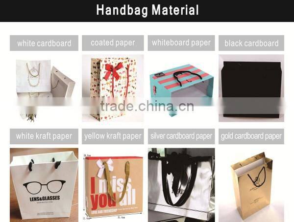 Direct Factory Machine Made Luxury custom paper bag