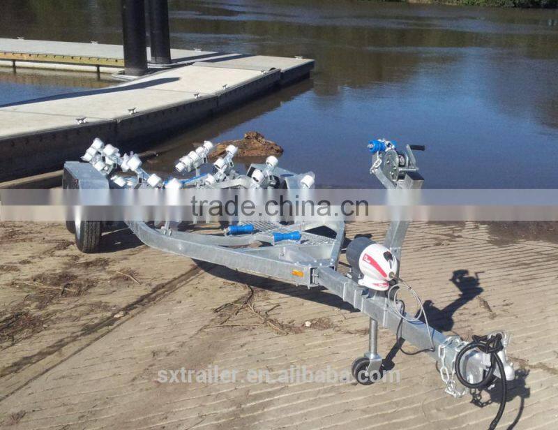 hot galvanizing boat trailer braked CBT-J64HD