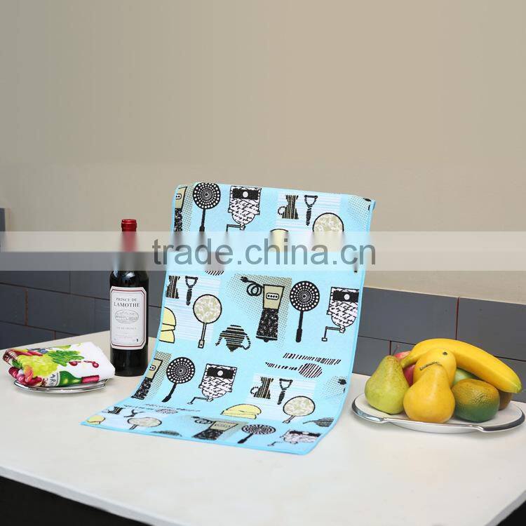 New design 100% polyester christmas hand towels