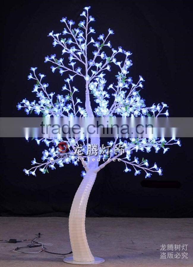 Customer customize Artificial Led outdoor lighted trees