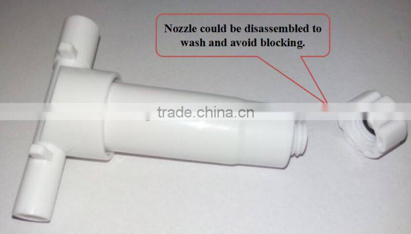 Easy install non electronic plastic cleaning portable toilet seat bidet