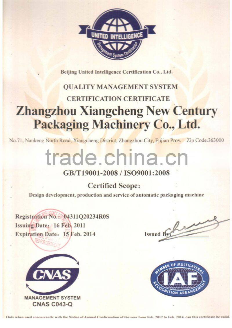 water purifier powder automatic packing machine