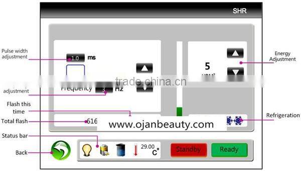 Ipl shr laser / ipl shr laser hair removal machine / ipl shr germany lamp