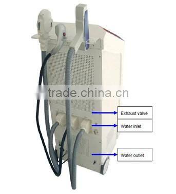 hot sales new generation Elight+RF+ND YAG LASER in one for hair treatment and skin care