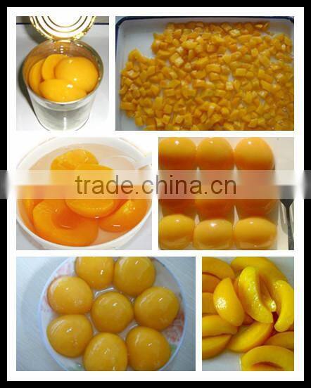 canned yellow peach