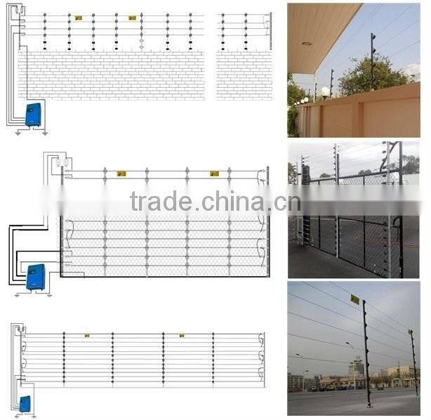 2016 New Powerful 14KV High voltage electricity wire fence system