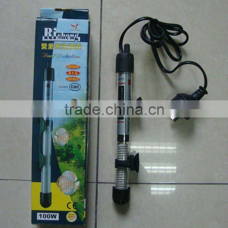 Powerful waterproof aquarium heaters in 50W, 100W, 150W, 200W, 300W