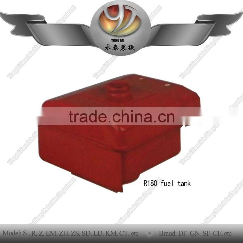 Single cylinder tractor spare parts R180 fuel tank, farm machine R180 fuel tank