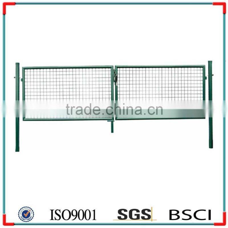double fence gates for garden/electric fence gate with cheap price