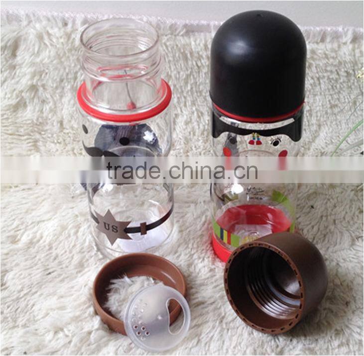 plastic sport water bottle caps/empty plastic water bottles